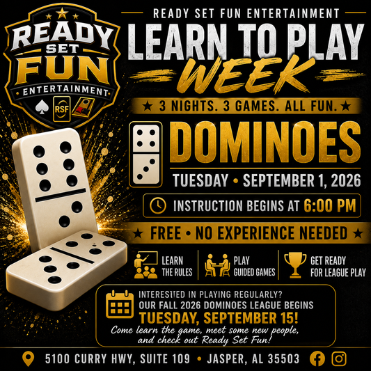 Learn to Play Dominoes Night | September 1