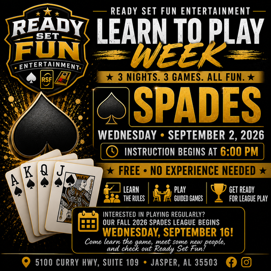 Learn to Play Spades Night | September 2
