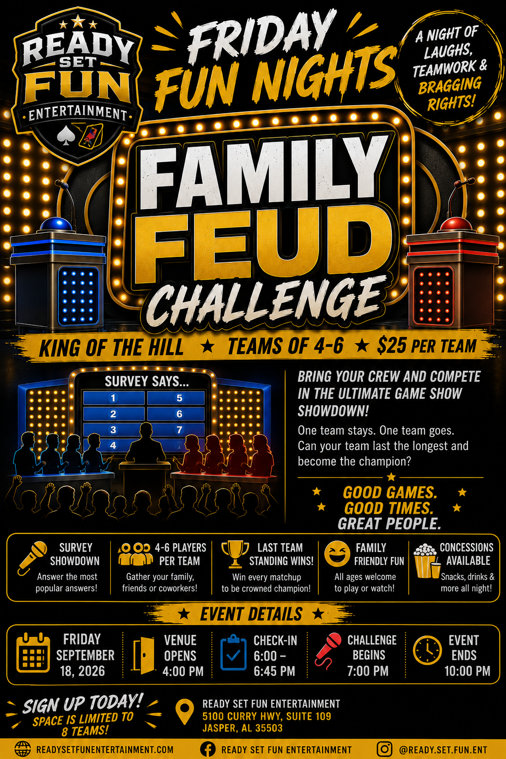 Friday Fun Nights: Family Feud Challenge